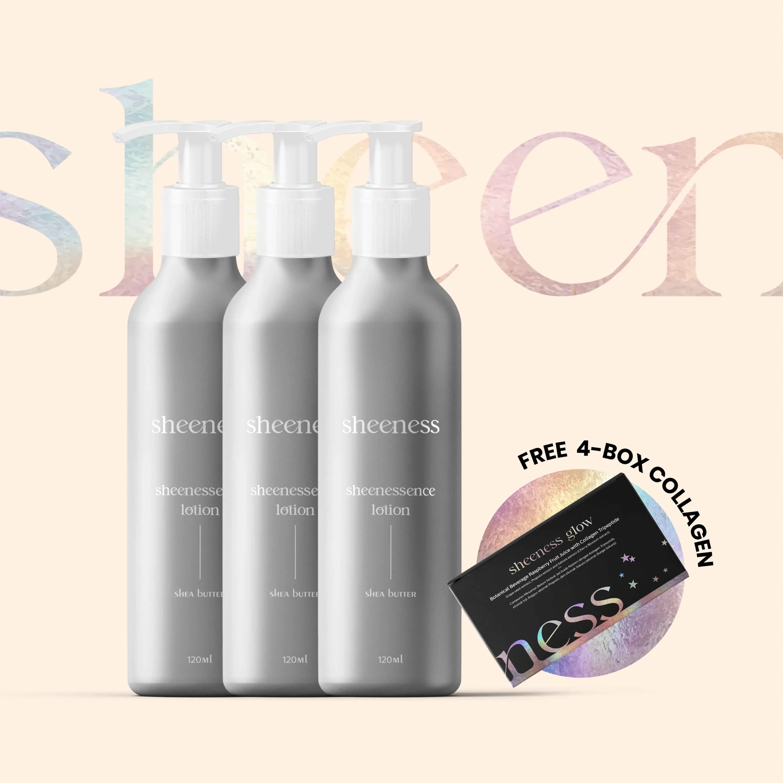 [Riona's Fave] Sheenessence Lotion (120mlx3)